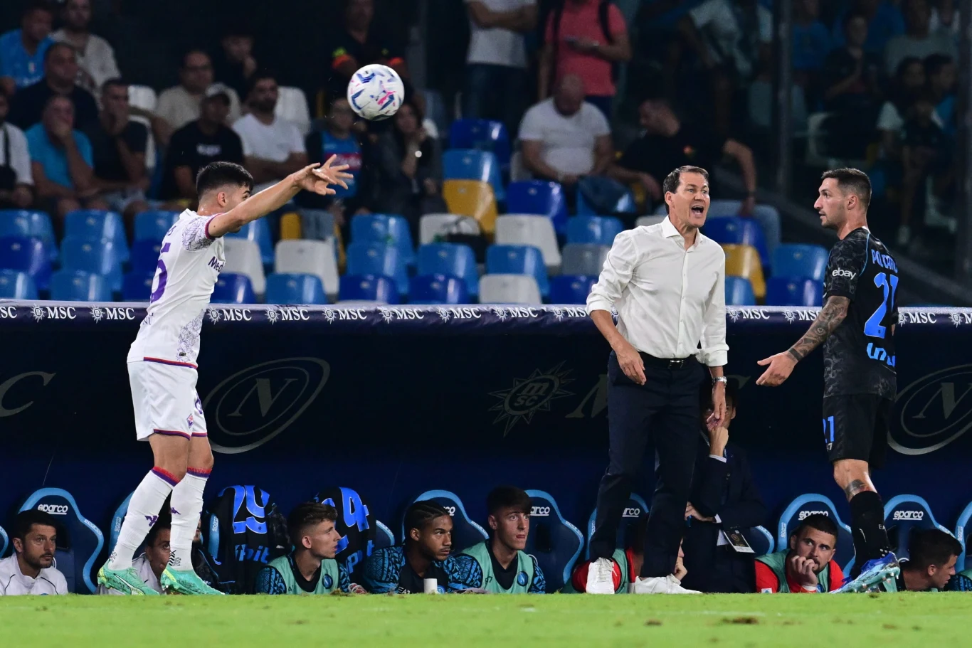 Rudi Garcia ma o czym myśleć - pod jego wodzą Napoli prezentuje się w Serie A bardzo przeciętnie