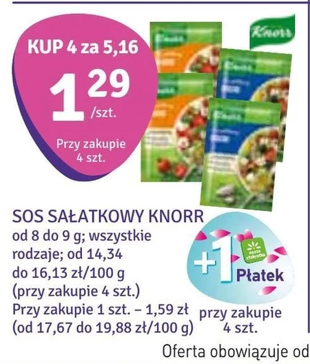 Knorr Sos sałatkowy paprykowo ziołowy 9 g