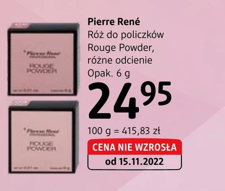 Róż do policzków Pierre Rene
