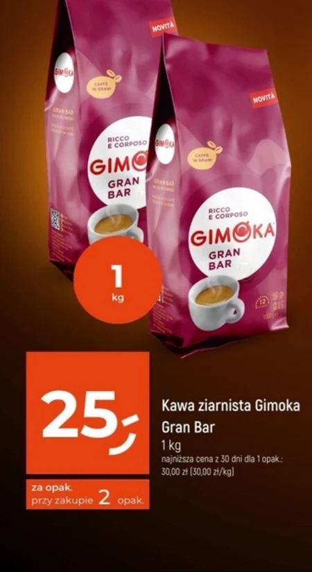 Kawa ziarnista Gimoka