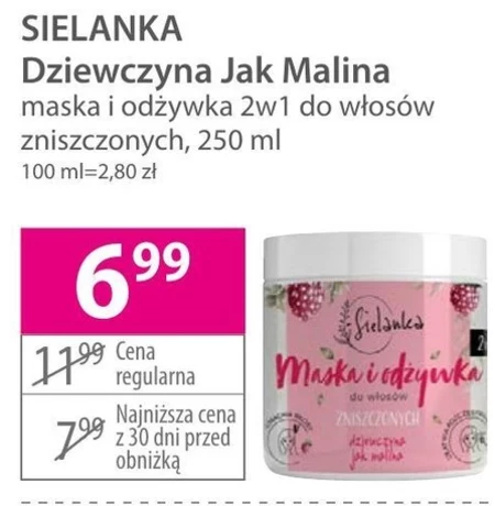 Odżywka do włosów Sielanka
