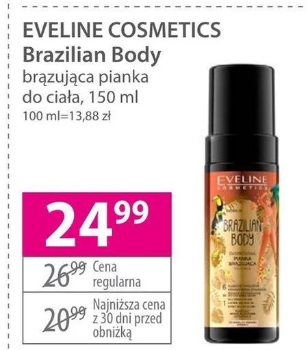 Pianka brązująca Eveline