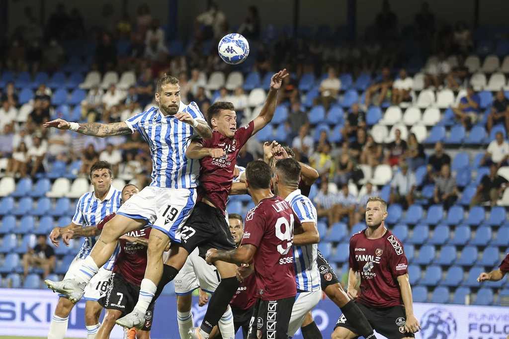 Patryk Peda podczas meczu SPAL Ferrara Patryk Peda podczas meczu SPAL Ferrara
