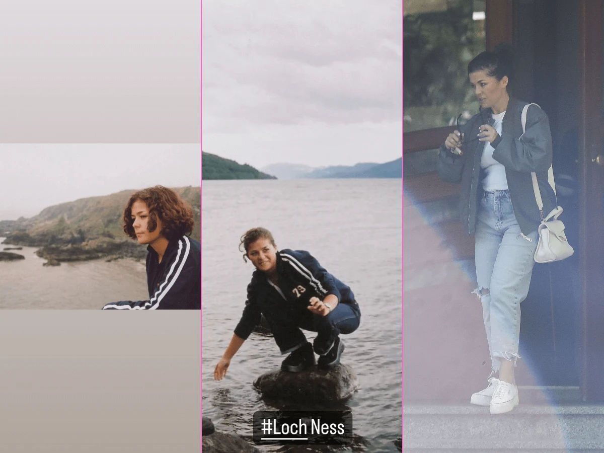 Katarzyna Cichopek w Szkocji Katarzyna Cichopek w Szkocji