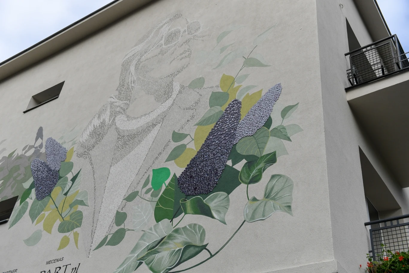Mural Agnieszki Osieckiej odsłonięto w Warszawie Mural Agnieszki Osieckiej odsłonięto w Warszawie