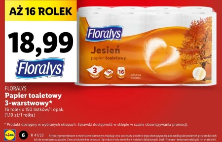 Papier toaletowy Floralys