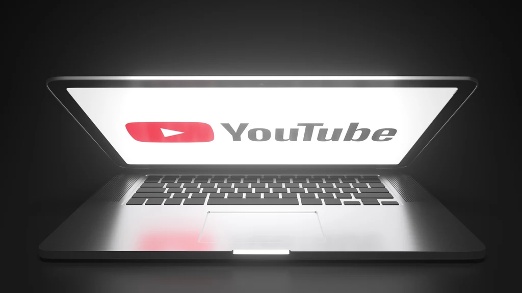 Laptop i YouTube