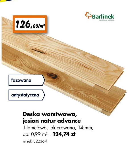 Deska podłogowa Barlinek