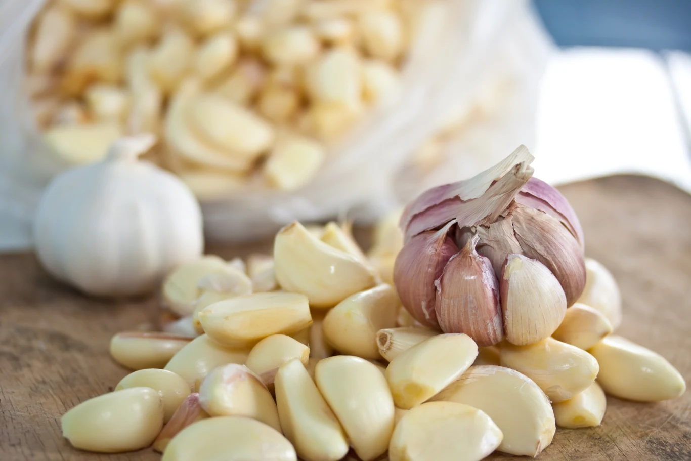 Czosnek wspiera odporność.