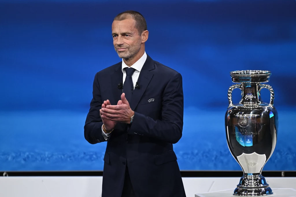Prezydent UEFA Aleksander Czeferin Prezydent UEFA Aleksander Czeferin