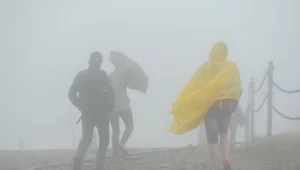 Wiatr niczym huragan. Na Śnieżce odnotowano ogromne podmuchy