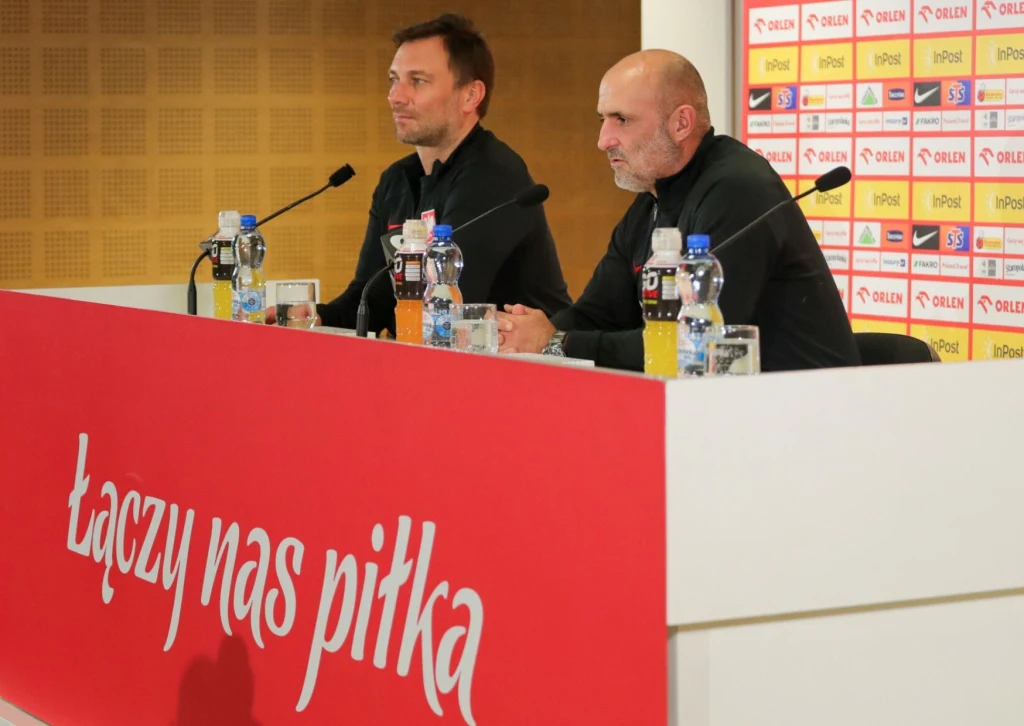 Jakub Kwiatkowski i Michał Probierz Jakub Kwiatkowski i Michał Probierz