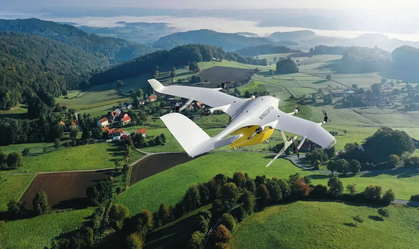 Szybko, tanio i ekologicznie. Niemcy testują dronowe dostawy zakupów spożywczych Szybko, tanio i ekologicznie. Niemcy testują dronowe dostawy zakupów spożywczych