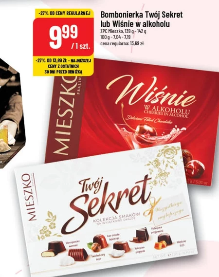 Mieszko Wiśnie w alkoholu 142 g
