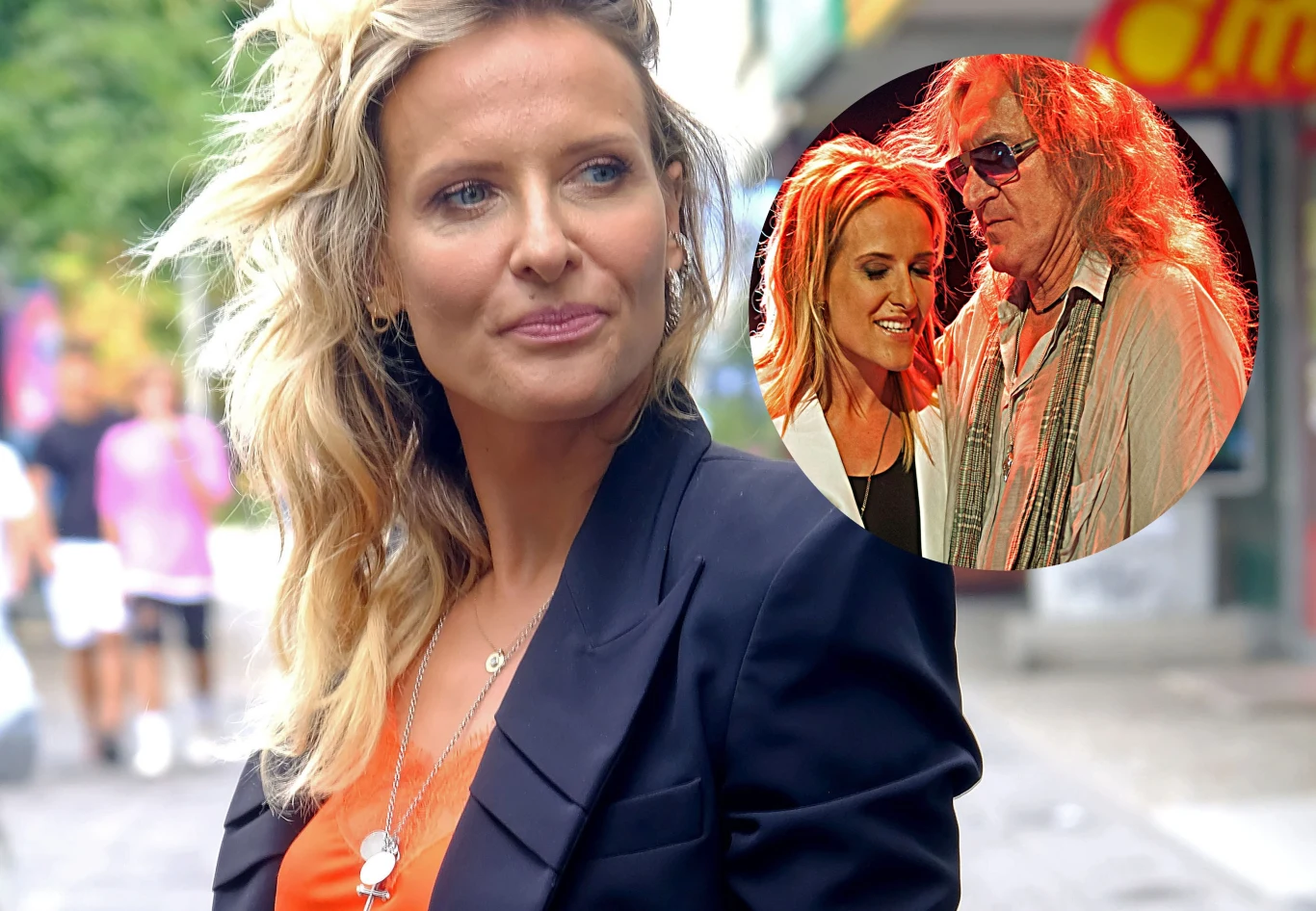 Patrycja Markowska z ojcem Patrycja Markowska z ojcem