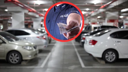 Jaki mandat można otrzymać za zajęcie dwóch miejsc parkingowych