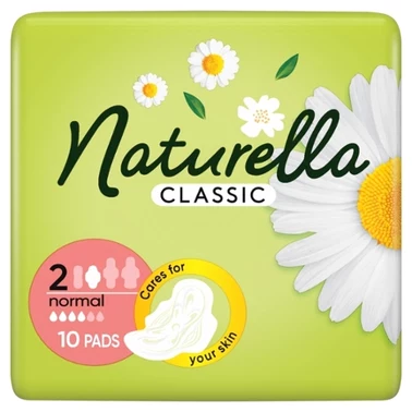 Naturella Classic Normal Camomile Podpaski ze skrzydełkami x10 - 1