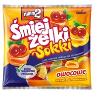 nimm2 Śmiejżelki Sokki Żelki owocowe wzbogacone witaminami 90 g