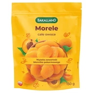 Bakalland Morele całe owoce 150 g