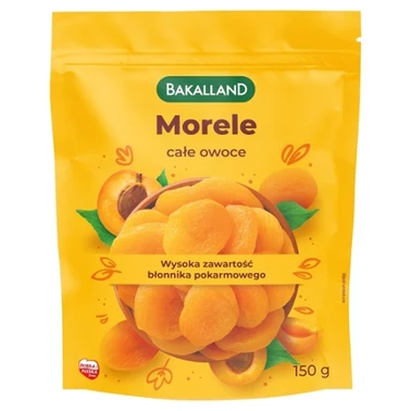 Bakalland Morele całe owoce 150 g - 0