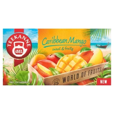 Teekanne Świat Owoców Aromatyzowana herbatka owocowa karaibskie mango 45 g (20 x 2,25 g) - 1