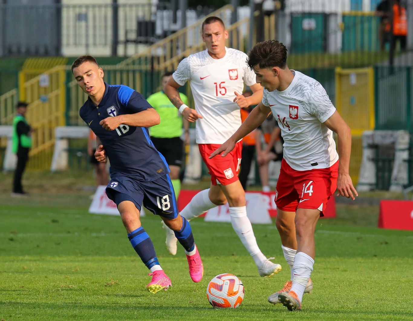 Kajetan Szmyt (w środku) i Kasjan Lipkowski