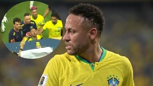 Skandal po meczu Brazylii. Neymar dostał prosto w głowę, ledwo go zatrzymano