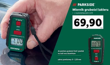 Miernik grubości lakieru Parkside