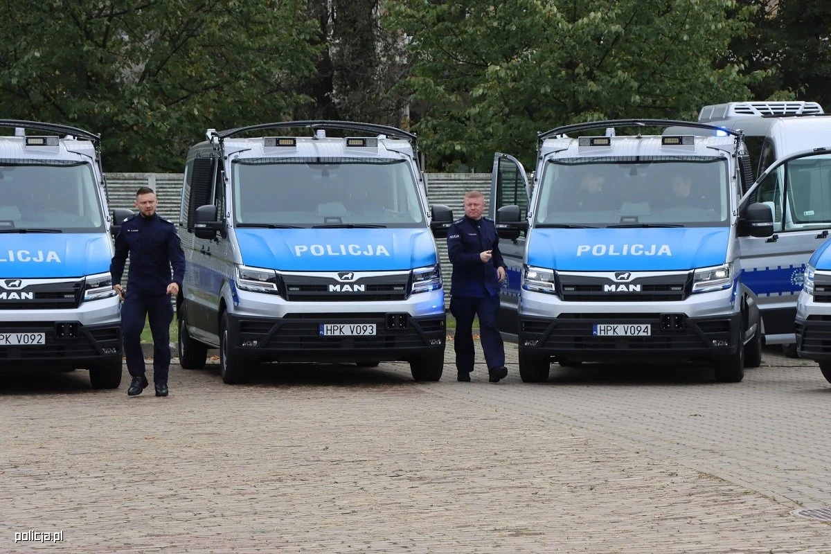 Samochody będą używane przed oddziały prewencji