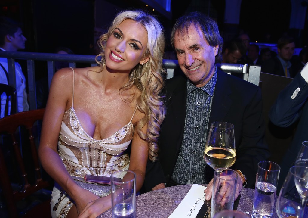 Chris de Burgh ze swoją córką Rosanną Davison 