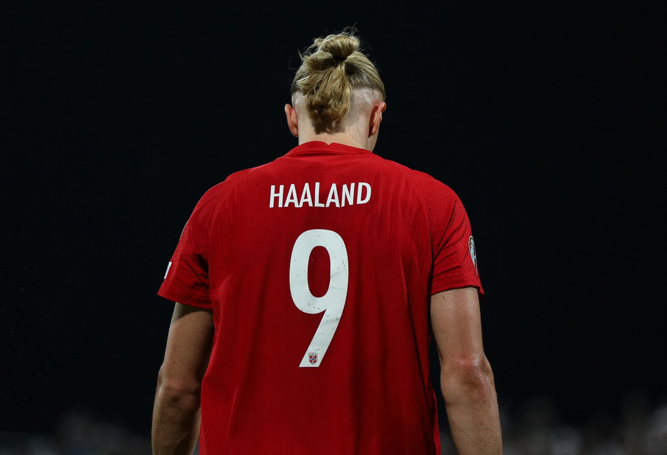 Erling Haaland po meczu Norwegii z Cyprem