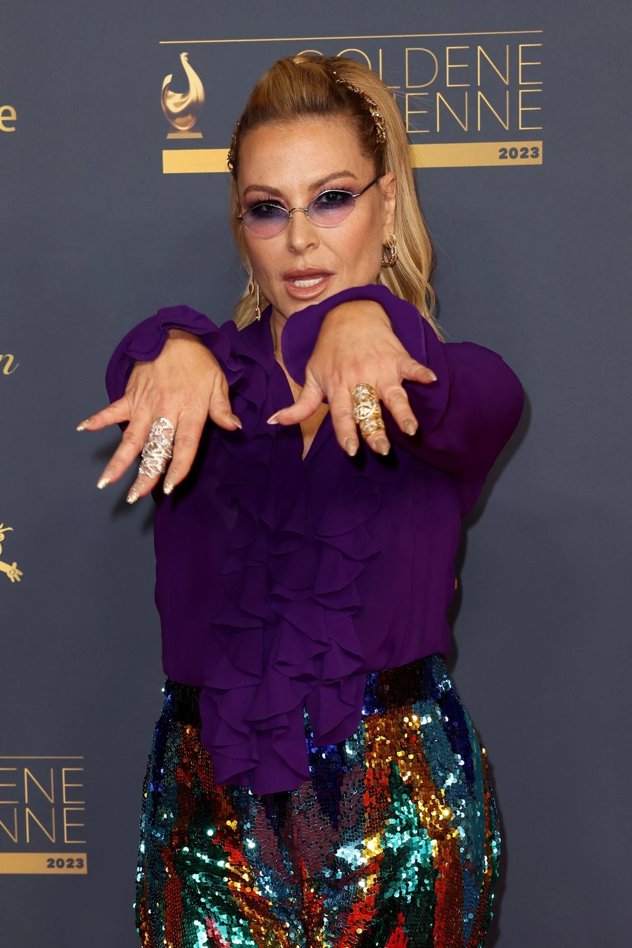 Anastacia na gali Goldene Henne 2023