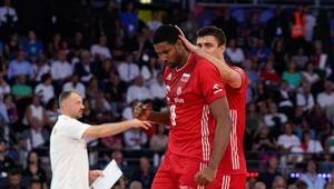Wilfredo Leon i Łukasz Kaczmarek