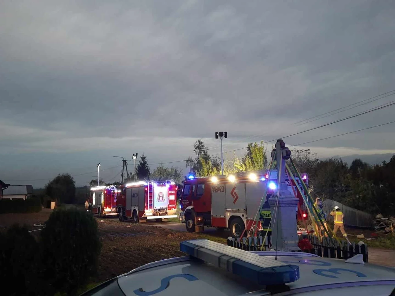 Wybuch gazu w Malżynie