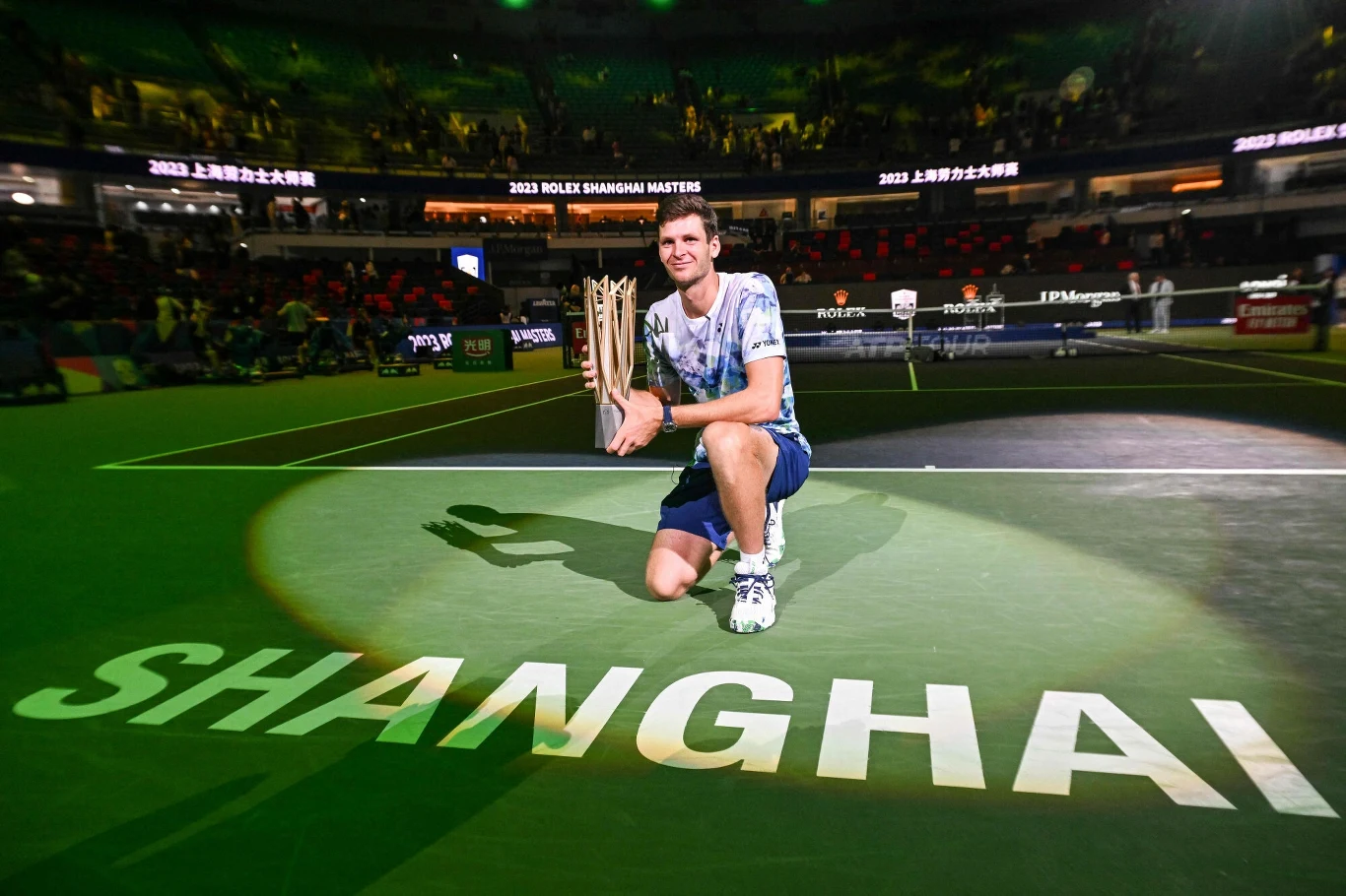 Hubert Hurkacz wygrał turniej ATP w Szanghaju. Polak dopisał do swojego konta cenne 1000 punktów rankingowych.