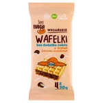 Super Fudgio Wegańskie wafelki bez dodatku cukru z kremem kakaowo-orzechowym 120 g (4 x 30 g)