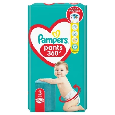 Pampers Pants Pieluchomajtki, rozmiar 3, 56 sztuk, 6kg-11kg - 2