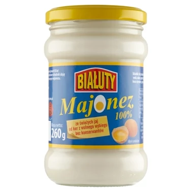 Białuty Majonez 100 % 260 g - 1
