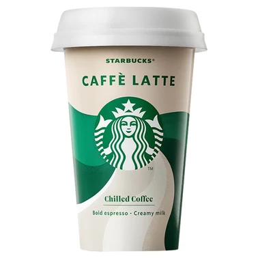 Starbucks Caffè Latte Mleczny napój kawowy 220 ml - 0