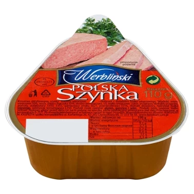 Werbliński Polska szynka 110 g - 0