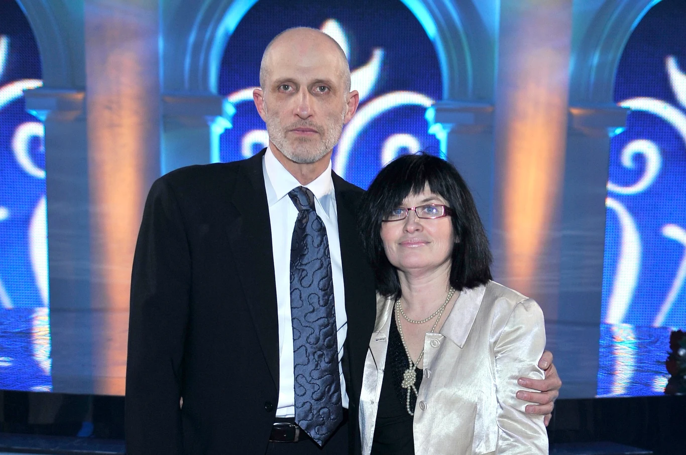 Maciej Kozłowski z żoną Agnieszką Kowalską Maciej Kozłowski z żoną Agnieszką Kowalską