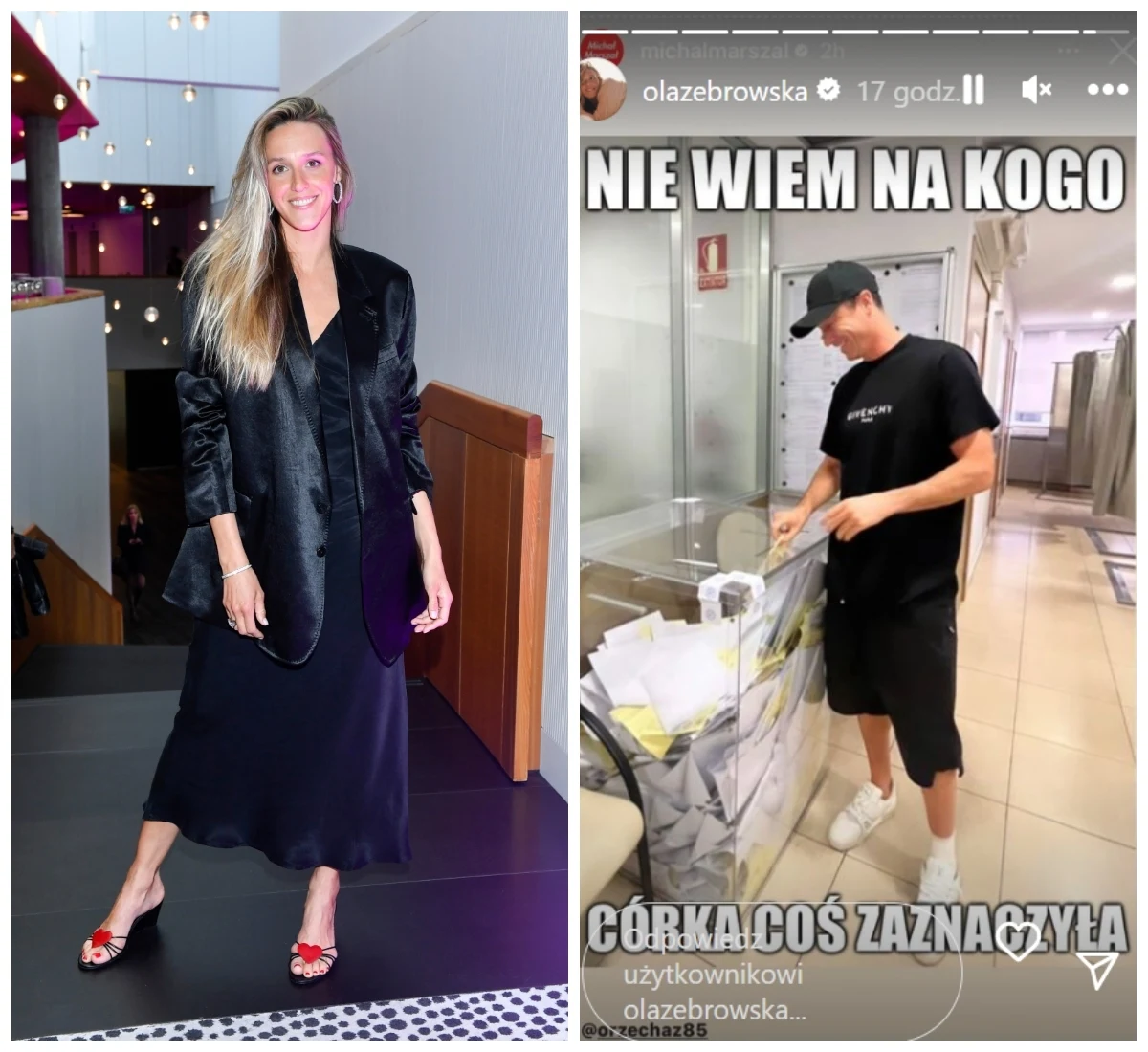 Aleksandra Żebrowska, Robert Lewandowski, fot. https://www.instagram.com/olazebrowska/?hl=pl Aleksandra Żebrowska, Robert Lewandowski, fot. https://www.instagram.com/olazebrowska/?hl=pl