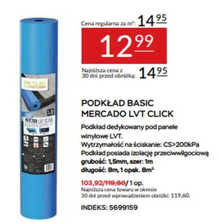 Podkład podłogowy Mercado