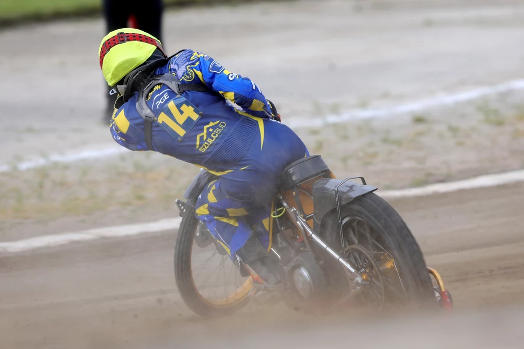 Jan Przanowski, talent z GKM-u Grudziądz. Jan Przanowski, talent z GKM-u Grudziądz.