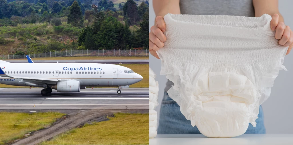 Pielucha narobiła zamieszania na pokładzie samolotu Copa Airlines 