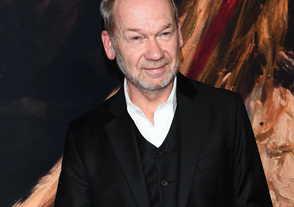 Mirosław Baka na premierze filmu "Chłopi"