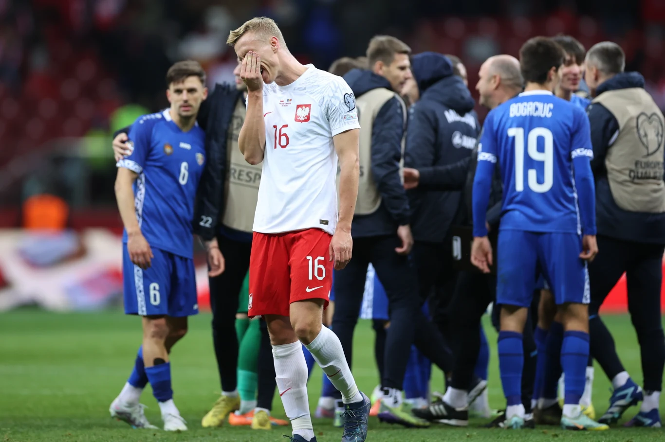 Reprezentanci Polski nie będą miło wspominać październikowego meczu z Mołdawią Reprezentanci Polski nie będą miło wspominać październikowego meczu z Mołdawią