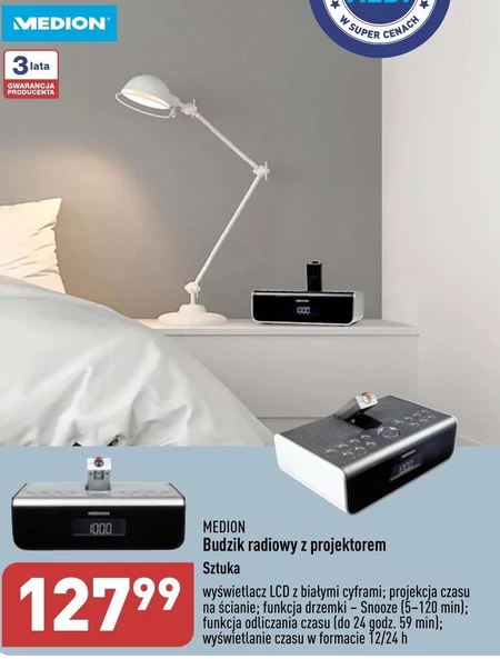 Radiobudzik Medion