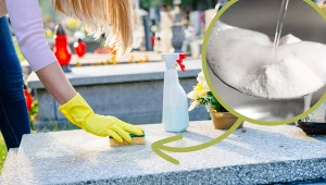 Wystarczą dwa składniki, by zrobić najlepszą pastę do czyszczenia nagrobków. Koniec z szorowaniem