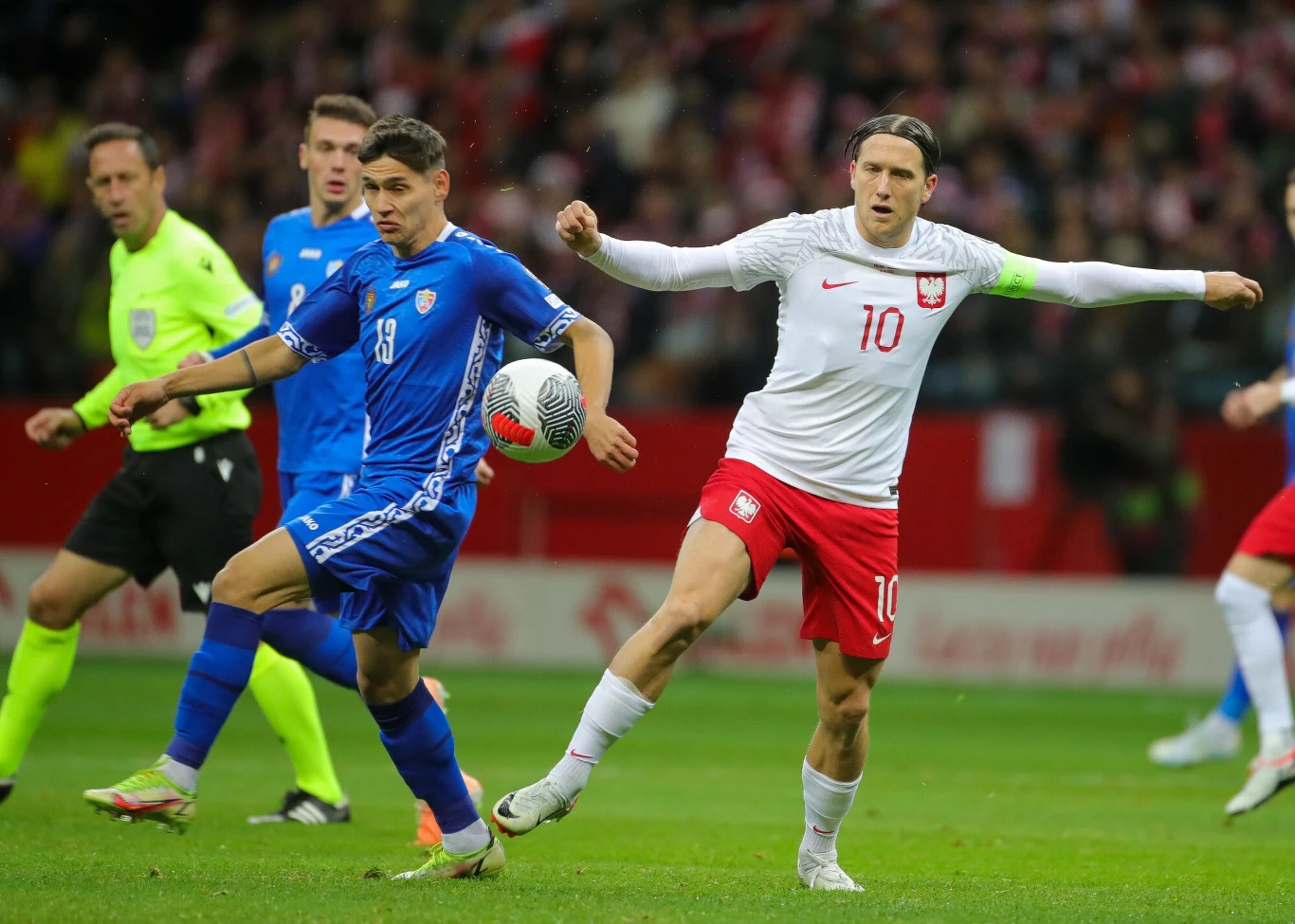 Piotr Zieliński był kapitanem reprezentacji Polski pod nieobecność Roberta Lewandowskiego